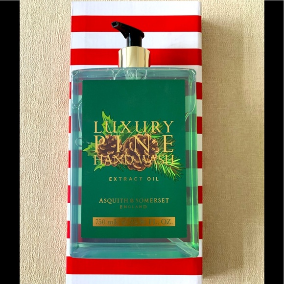 Asquith & Somerset England Luxury Pine Hand Wash, 750 ml, 25.36 fl oz, New - Picture 1 of 4